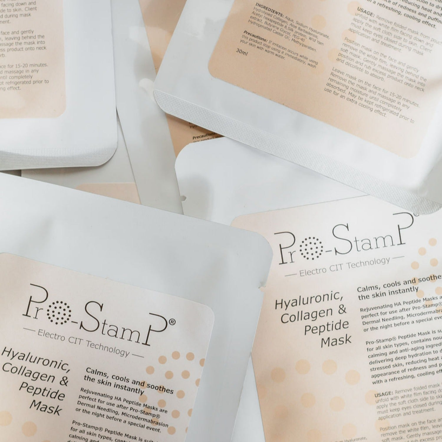 Pro-Stamp® Hyaluronic, Collagen & Peptide Mask Pro-Stamp® Hyaluronic, Collagen & Peptide Mask