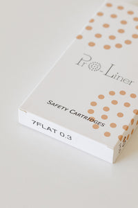 Pro-Liner II, 7 Flat Needling Cartridges (10 per box)