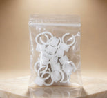 Serum Finger Rings Medium white Hard 50 & 100 Pack